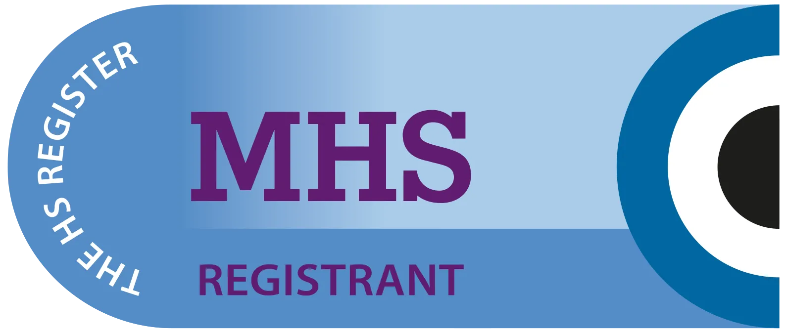 MHS registrant logo on the about me page